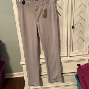Easton baseball pants gray brand new with tags